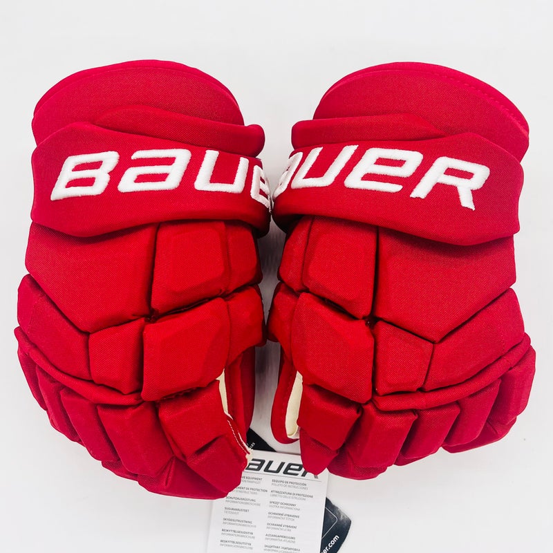 New Bauer Supreme Ultrasonic Hockey Gloves-13"-Single Layer Palms-Custom Floating Cuffs