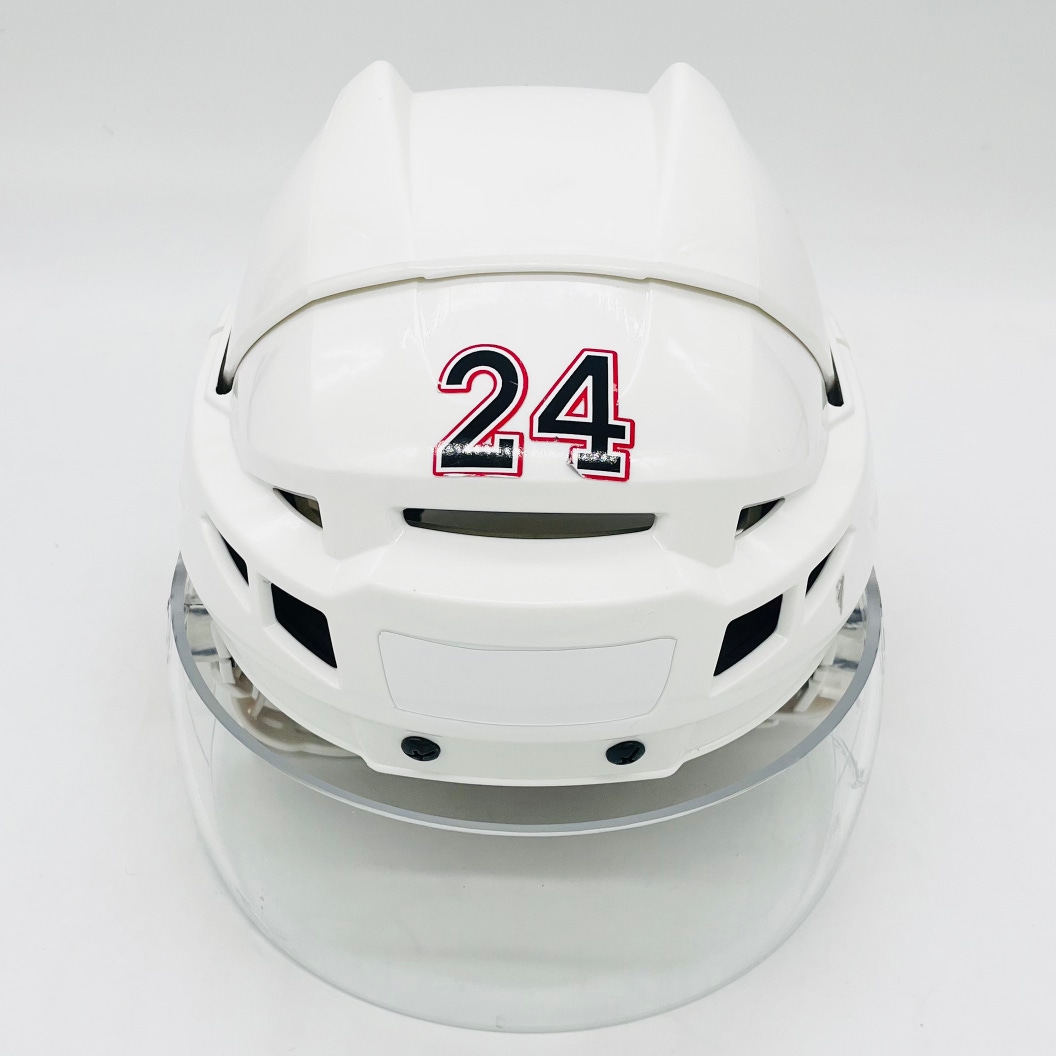 ECHL CCM V08 Hockey Helmet-Warrior Visor-Small