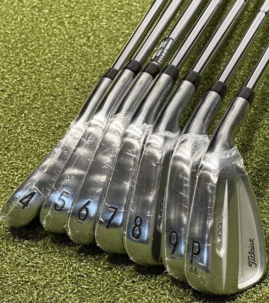 Titleist 2021 T100 Iron Set 4-PW Steel KBS Tour-V 110 Stiff Flex
