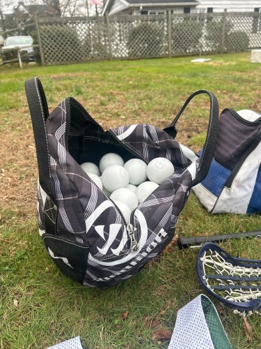 New Brine Lacrosse Balls + Bag