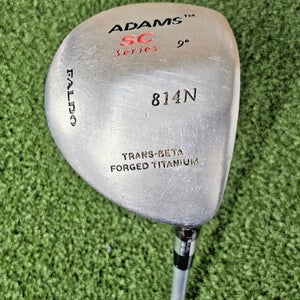 Adams SC Series Faldo 814N Driver 9*  /  RH  /  Stiff Graphite NEW GRIP / jd8328