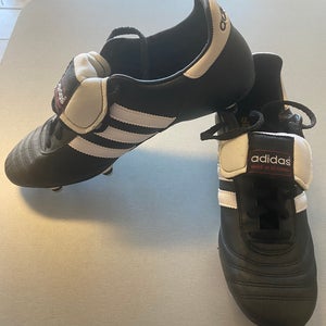 Black New Size 9.5 (Women's 10.5) Adidas World Cup Cleats