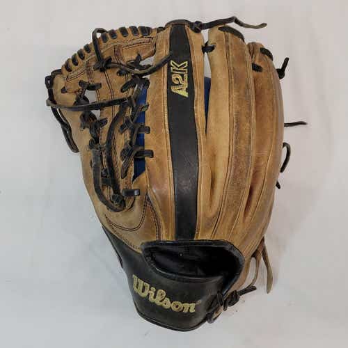 Used Wilson A2k Kp92 12 1 2" Baseball & Softball Fielders Gloves