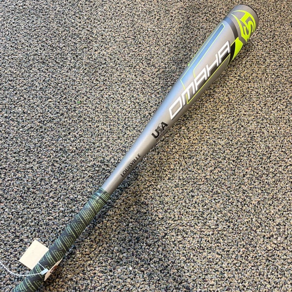 Used USABat Certified Louisville Slugger Omaha 5 Alloy Bat -10 18OZ 28"