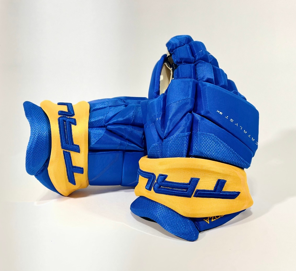New 13" Catalyst 9X NHL Pro Stock Gloves BUFFALO SABRES - HINOSTROZA