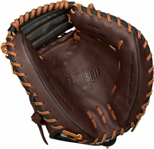 Easton Flagship Series Baseball 33.5" Catcher's Glove - Pro Steerhide Leather