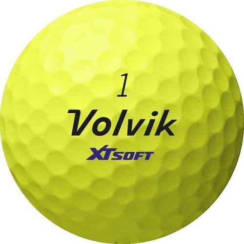 Volvik Golf XT Soft Tour Golf Balls - Tour Urethane Golf Balls -1 Dozen - YELLOW