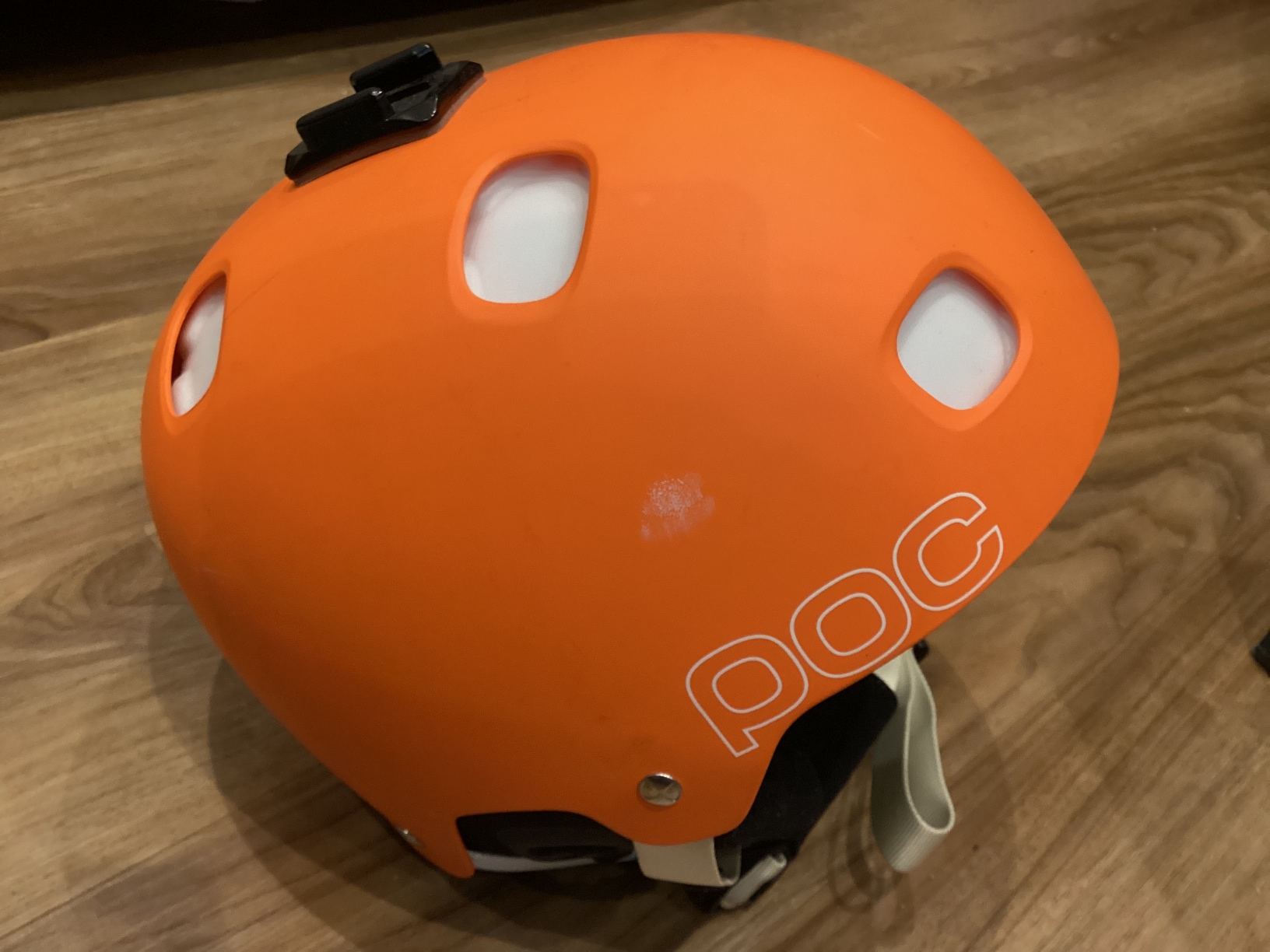 Unisex Used POC Bug Series Receptor Bug Orange Helmet Size XS/S