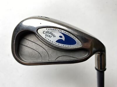 Callaway Hawkeye Single 4 Iron Regular Graphite Mens RH Midsize Grip