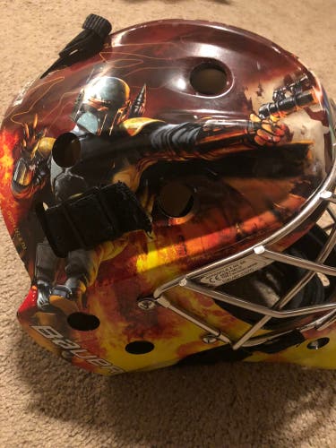 Bauer NME3 Boba Fett Senior Goalie mask