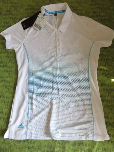NEW * LADIES * Adidas CLIMA CHILL Golf Shirt - Size SMALL