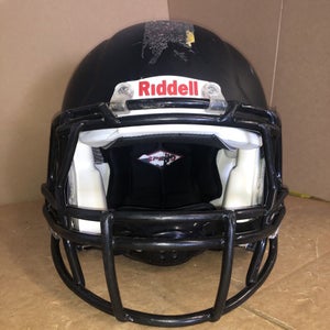 USED RIDDELL SPEED ADULT HELMET - LARGE - FLAT BLACK