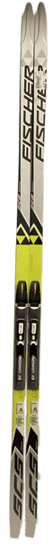 Used Fischer Scs Skatecut 182 Cm Men's Cross Country Ski Combo