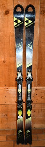 used Fischer 165 RC4 World Cup SL Skis w/ Z16 Binding