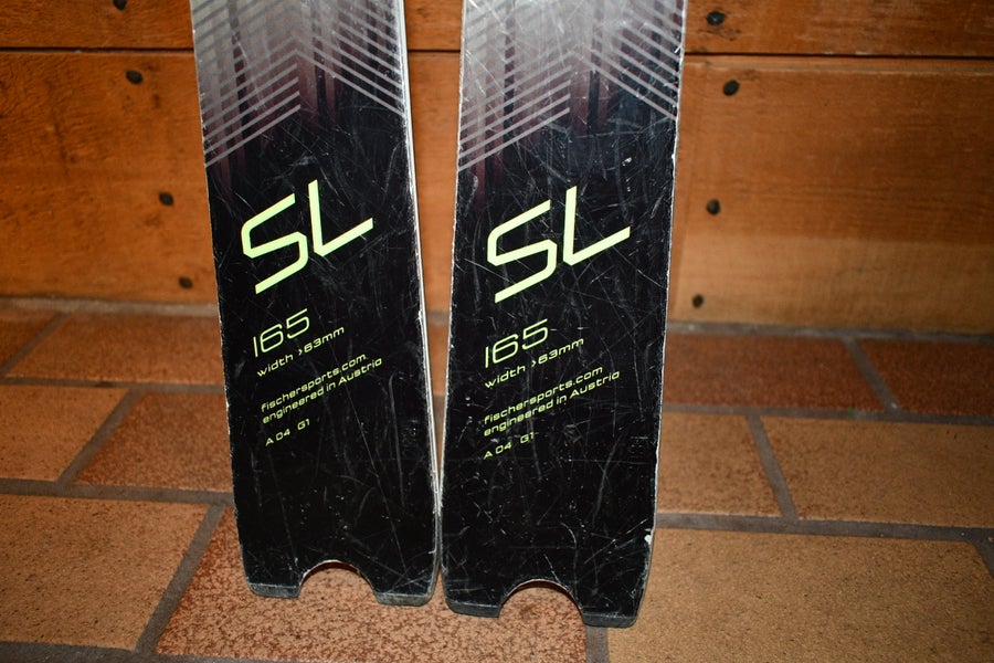 used Fischer 165 RC4 World Cup SL Skis w/ Z16 Binding