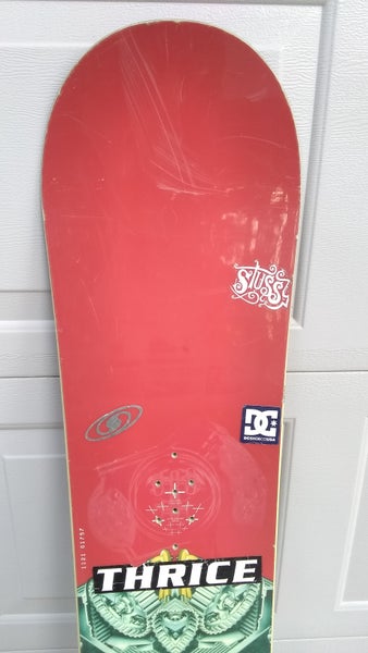 Used 2001 Vintage Burton Floater 59 Snowboard All Mountain Stiff