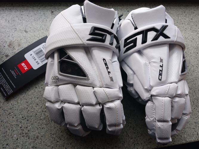 New Player's STX Cell IV Lacrosse Gloves Small