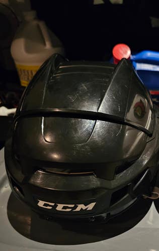 Used Large CCM Vector V08 Helmet Pro Stock