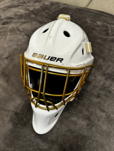 Used Bauer Pro Stock NME VTX Goalie Mask