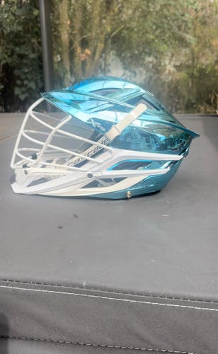 Chrome Blue Cascade XRS Lacrosse Helmet