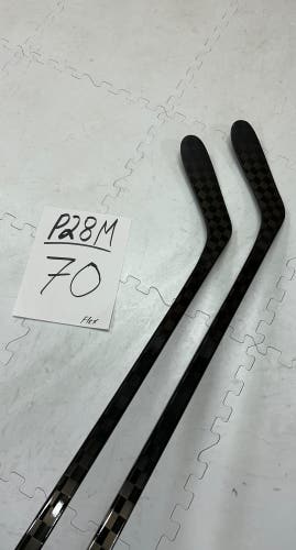 Senior(2x)Left P28M 70 Flex PROBLACKSTOCK Pro Stock Hockey Stick