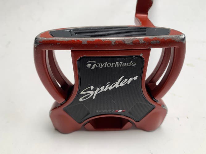 Taylormade Spider Tour Red Putter 35" SuperStroke Pistol GTR 1.0 Mens RH