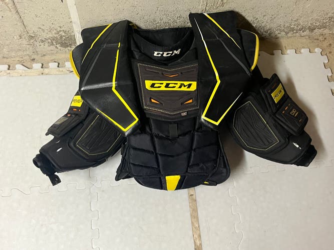 Used Large CCM Premier Pro Goalie Chest Protector