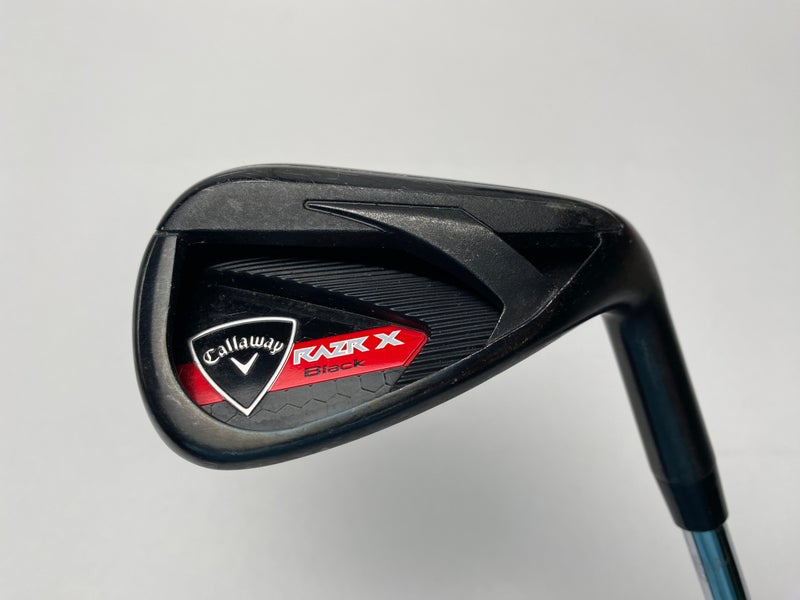 Callaway Razr X Black Approach Wedge True Temper M-10 XP Uniflex Steel Mens RH