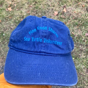 Pine Knoll Shores Sea Turtle Volunteer Hat