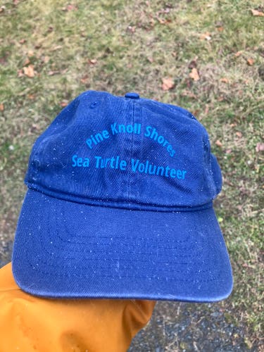 Pine Knoll Shores Sea Turtle Volunteer Hat