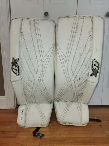 Used 33" Brian's Regular Sub-Zero 7.0 Goalie Leg Pads - 33 + 1