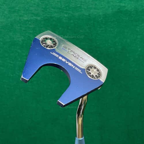 Odyssey Stroke Lab SEVEN Blue 33" Double-Bend Putter W/ Stability Carbon & HC