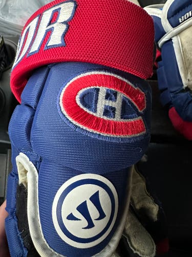 Warrior Covert Montreal Canadiens Gloves