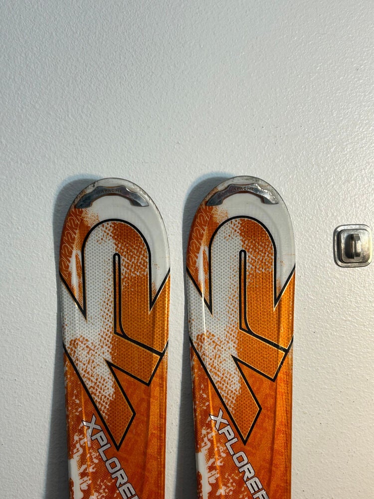 K2 Apache Xplorer Downhill Skis 184 cm. Marker MX 12.0