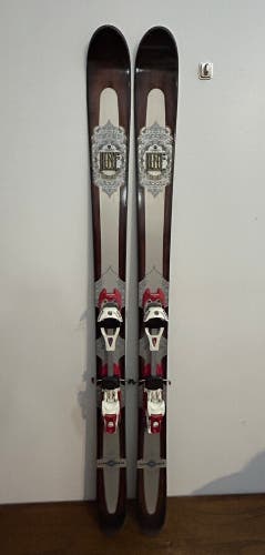 Line Mothership Rocker Alpine Touring AT Skis 185 cm Diamir Pro Backcountry NICE