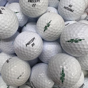 24 White Precept Laddie X Near Mint AAAA Used Golf Balls