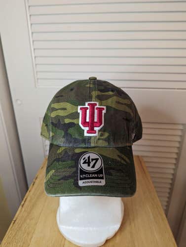 NWS Indiana Hoosiers '47 Clean Up Camo Hat NFL