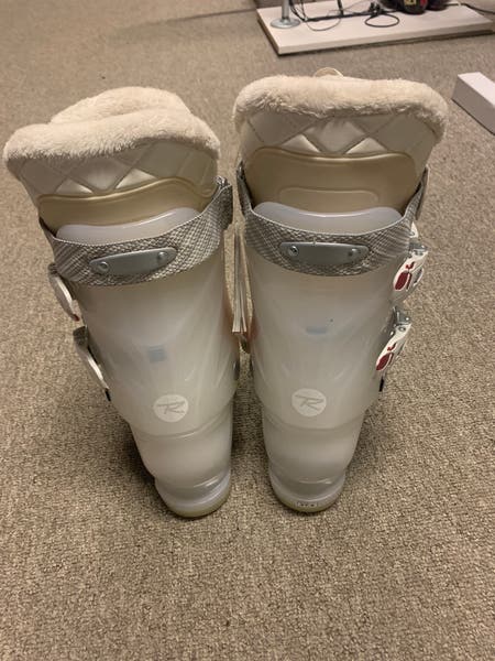 Rossignol Kiara Sensor 80 27.5 Ski Boots Women's White Alpine New