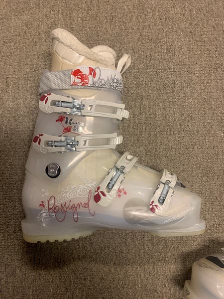 Rossignol Kiara Sensor 80 27.5 Ski Boots Women's White Alpine New