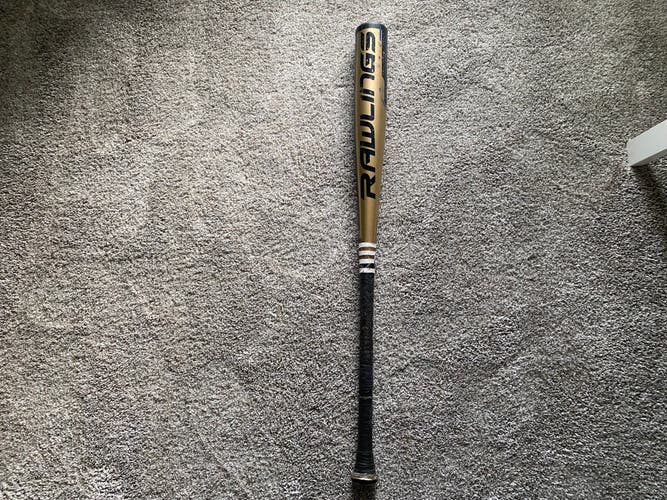 Used BBCOR Certified 2019 Rawlings Alloy Velo Bat (-3) 31 oz 34"