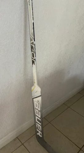 Senior Used Regular Bauer Hyperlite Goalie Stick 25" Paddle