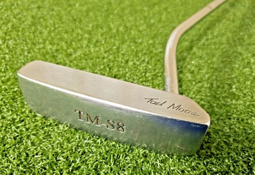 MaxFli Tad Moore TM-S8 Blade Putter  /  RH  /  Steel ~35.5" / Nice Grip / jd8383