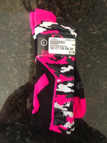 Socks - Breast Cancer Awareness (Pink Camo)
