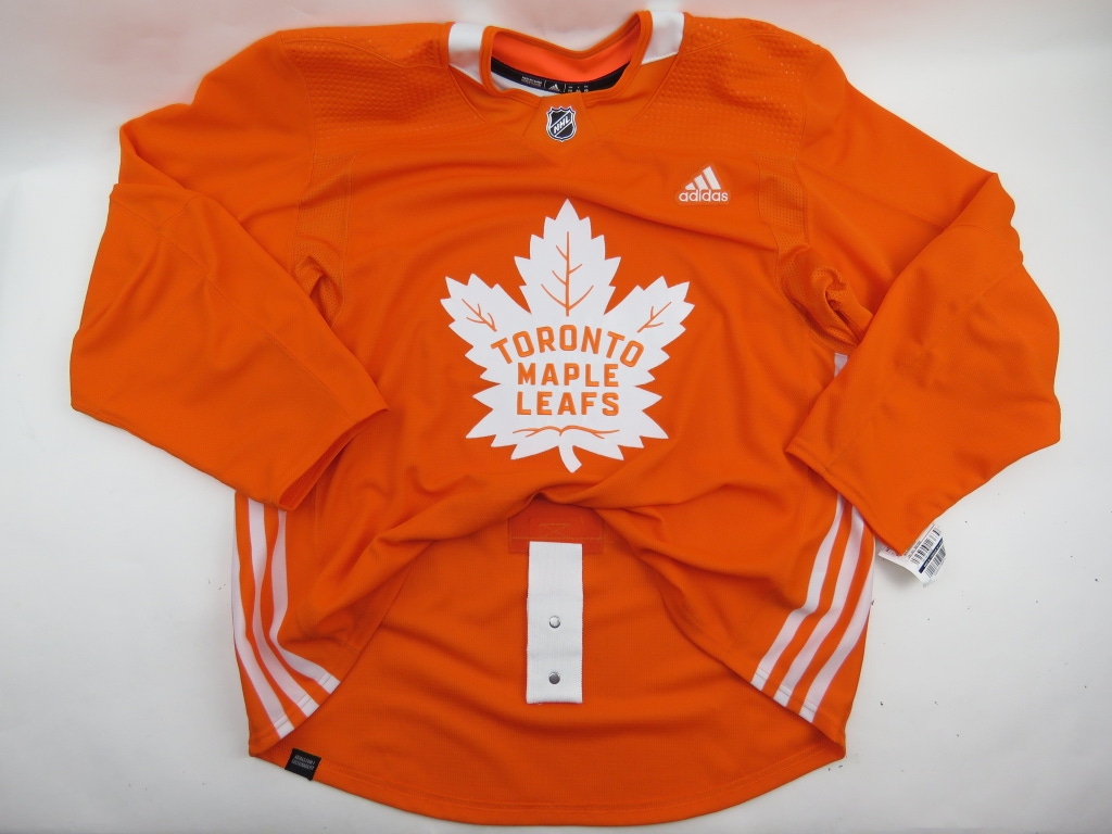 EVERY CHILD MATTERS Team Issued 2022 Toronto Maple Leafs NHL Hockey Jersey 56