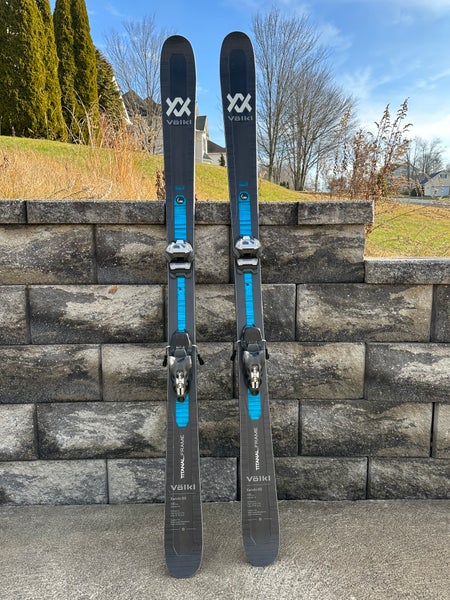 Used Men's 2020 Volkl 170 cm All Mountain Kendo Skis With Bindings Max Din 13