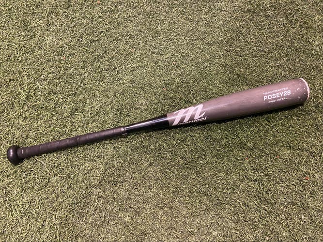 Used USSSA Certified Marucci Alloy Posey Pro Metal Bat (-8) 22 oz 30"