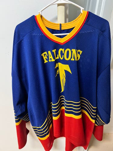 Falcons Vintage Style Hockey Jersey