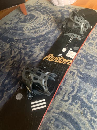 Men's  Burton With Bindings Soft Flex Directional Ripcord Snowboard