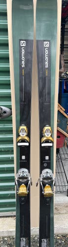 Salomon Stance 90 w/ Look Pivot 15 Gold bindings. 176cm. Great condition!
