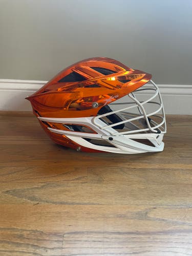 Orange Chrome Cascade XRS Helmet